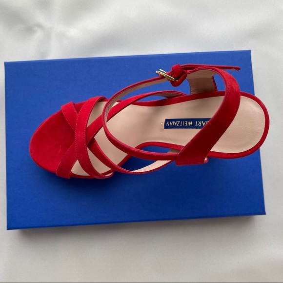 Stuart Weitzman, Cersei Suede. New, Strappy Sandal - Picture 2 of 6